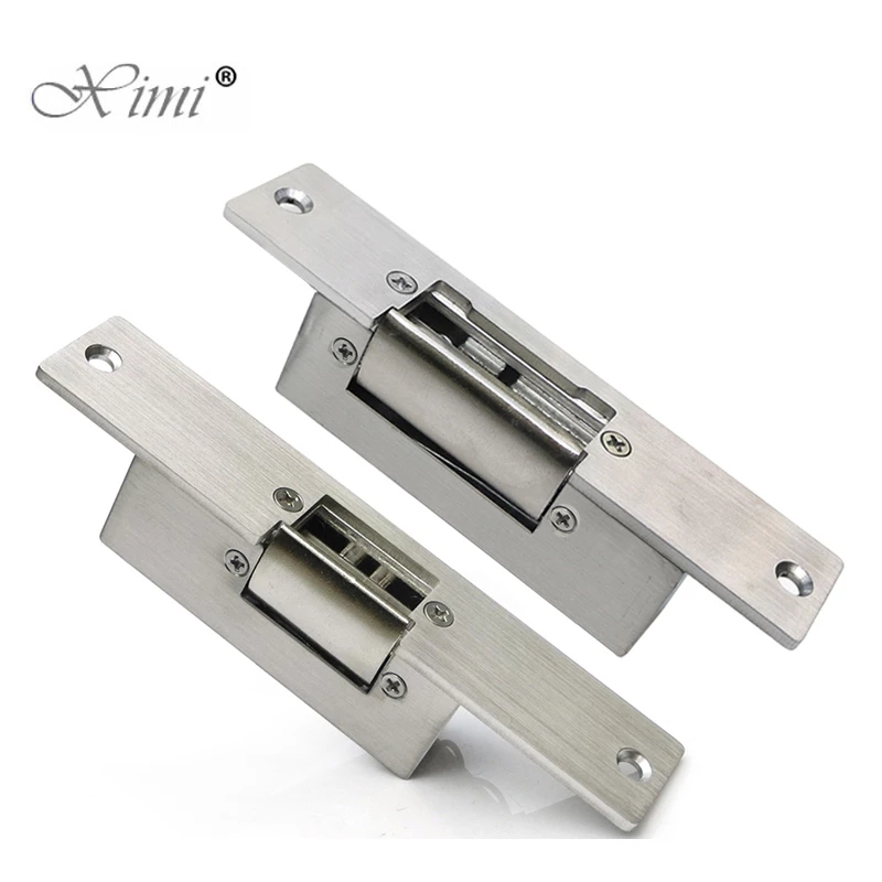Home Security Door Lock - ステンレス鋼のストライクのロック,12v,家,オフィス,木,金属のドアのアクセス制御用の安全で失敗したドアロック