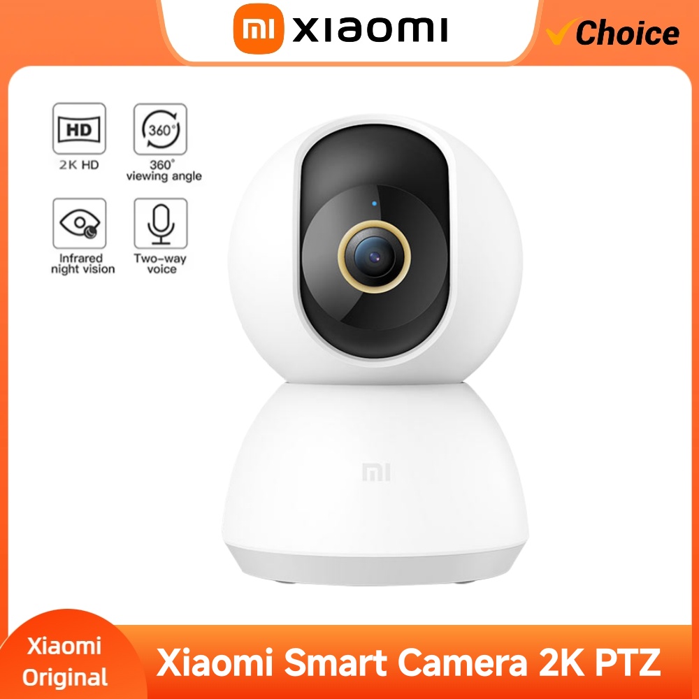 Xiaomi Home Security 360 - Xiaomi スマートIPカメラ 2K 360 ° パンチルトWiFiナイトビジョンワイヤレスセキュリティカメラ1296P