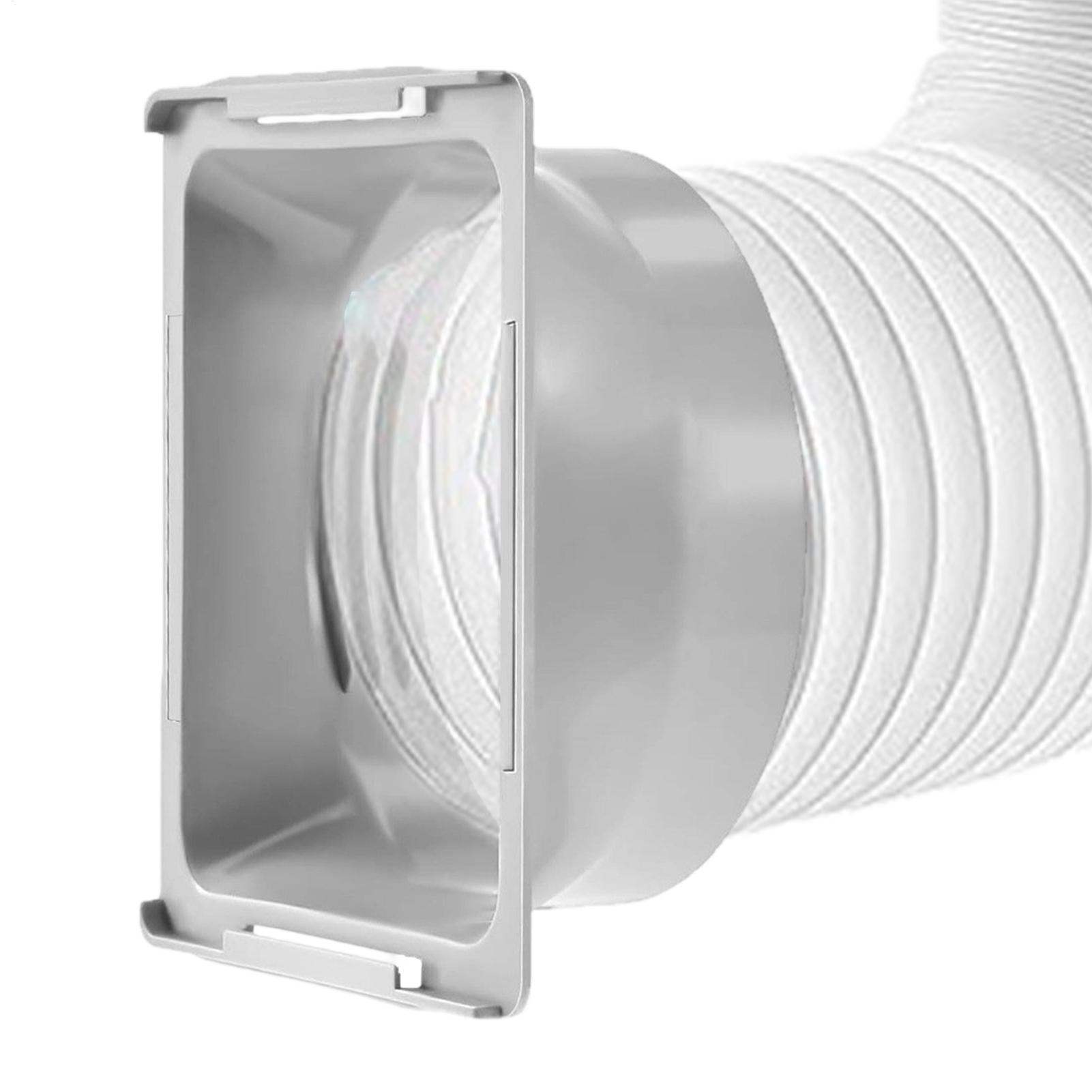 Home Security Units - 5.9 インチ角型 AC 排気ホースカプラーエアアウトレット安全フィットコネクタポータブル AC ユニットチューブコネクタ