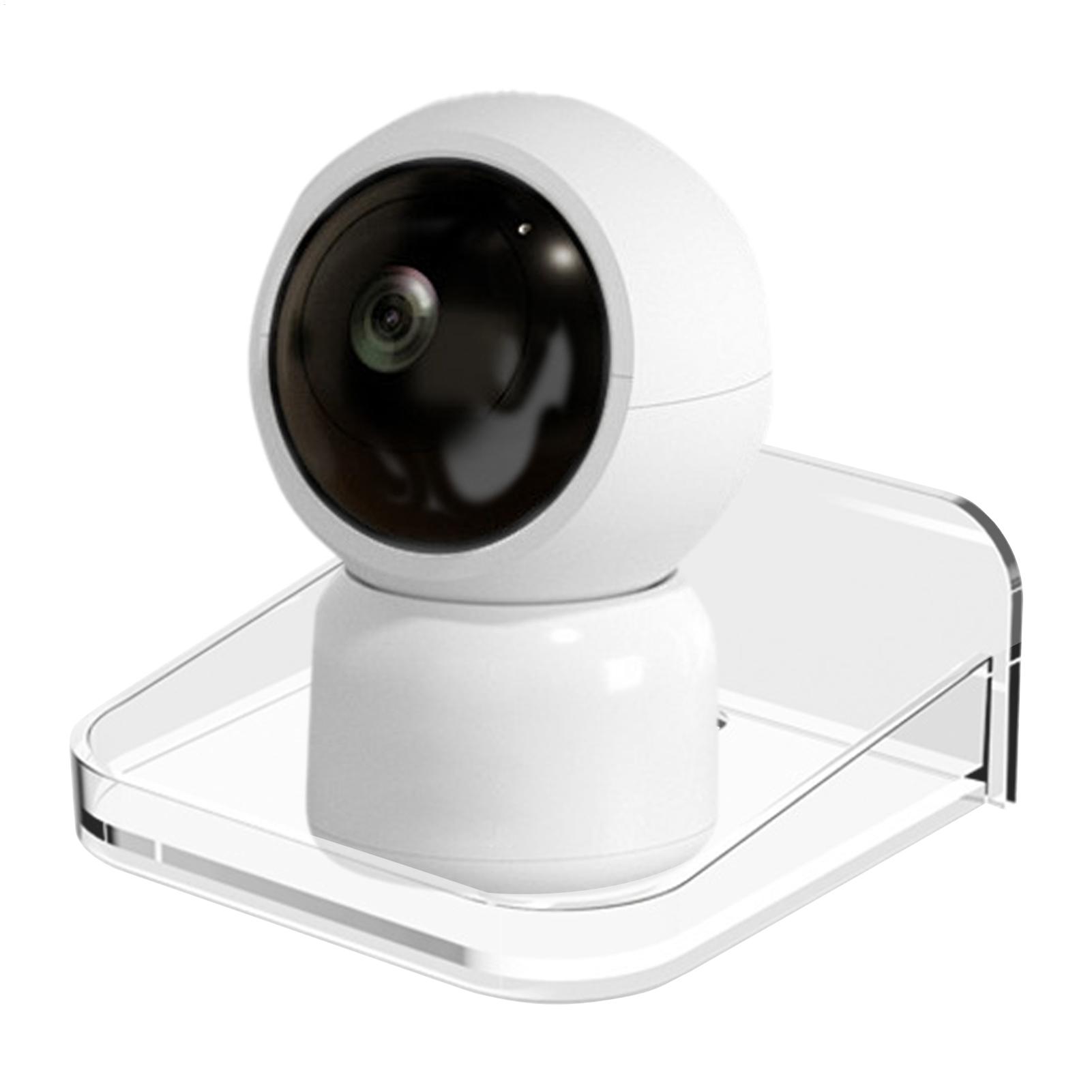 Home Security For Apartment Renters - 小型壁掛け棚、小型壁棚、防犯カメラブラケットホルダー、窓用フローティングディスプレイ、アパート、賃貸住宅、寝室、寮用