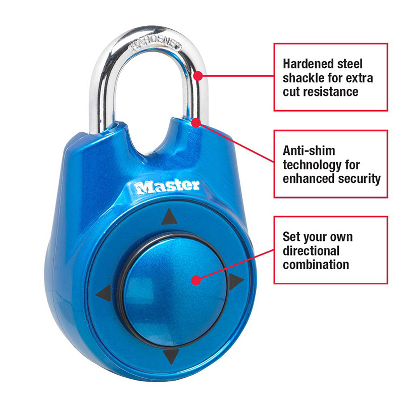 マスターロック 1500ID ポータブル南京錠矢印組み合わせ - Home Security Locks のレビューと価格