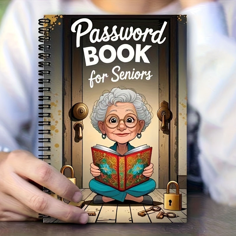 2/5パック漫画スパイラルパスワードノートブック（高齢者向け - Home Security For Seniors のレビューと価格