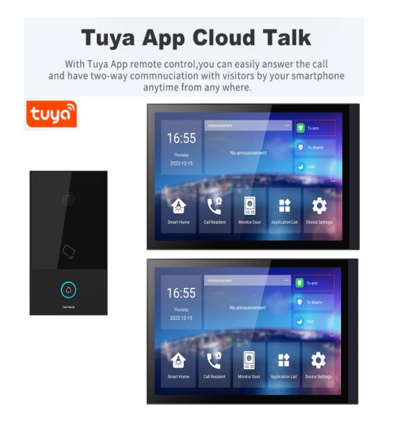 Tuya 1080P HD ビデオドアホン IP/tcp イ - Home Security Units のレビューと価格