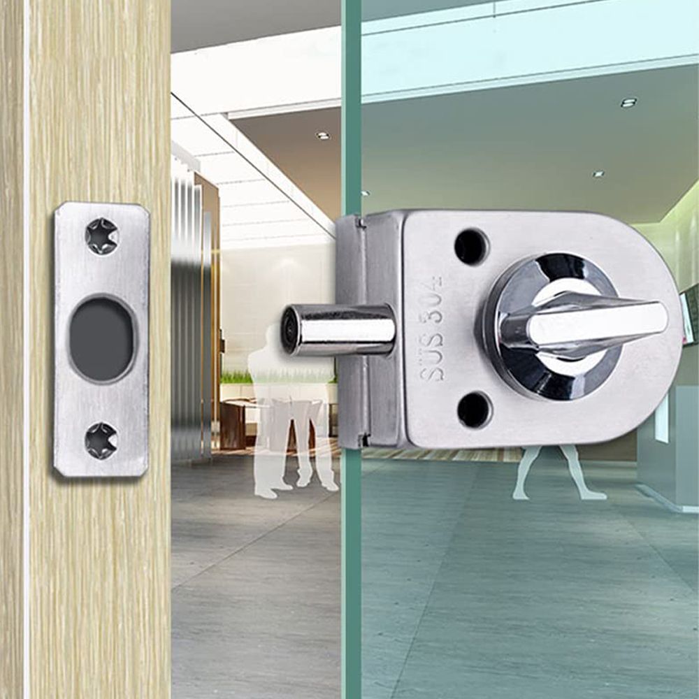 トイレショップホームセキュリティ盗難防止ゲートフロアラッチガ - Home Security Door Lock のレビューと価格