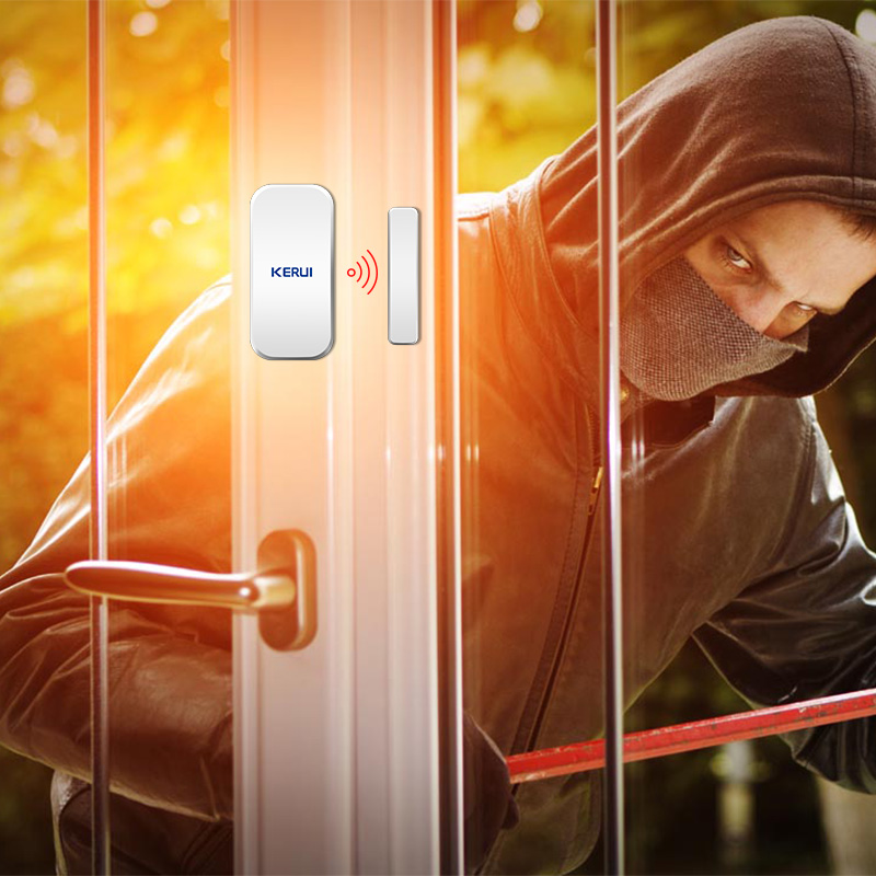 KERUI D035 433MHz ワイヤレス窓ドアマグネッ - Home Security Equipment のレビューと価格