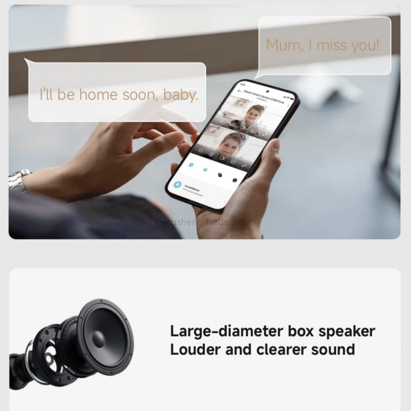 Xiaomi スマートカメラ C500 デュアルレンズ版 4 - Xiaomi Home Security 360 のレビューと価格
