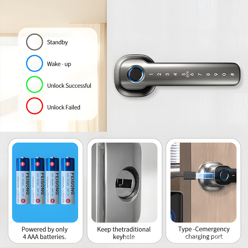 ホームセキュリティデバイス スマート指紋認証ドアロック デジ - Home Security Equipment のレビューと価格