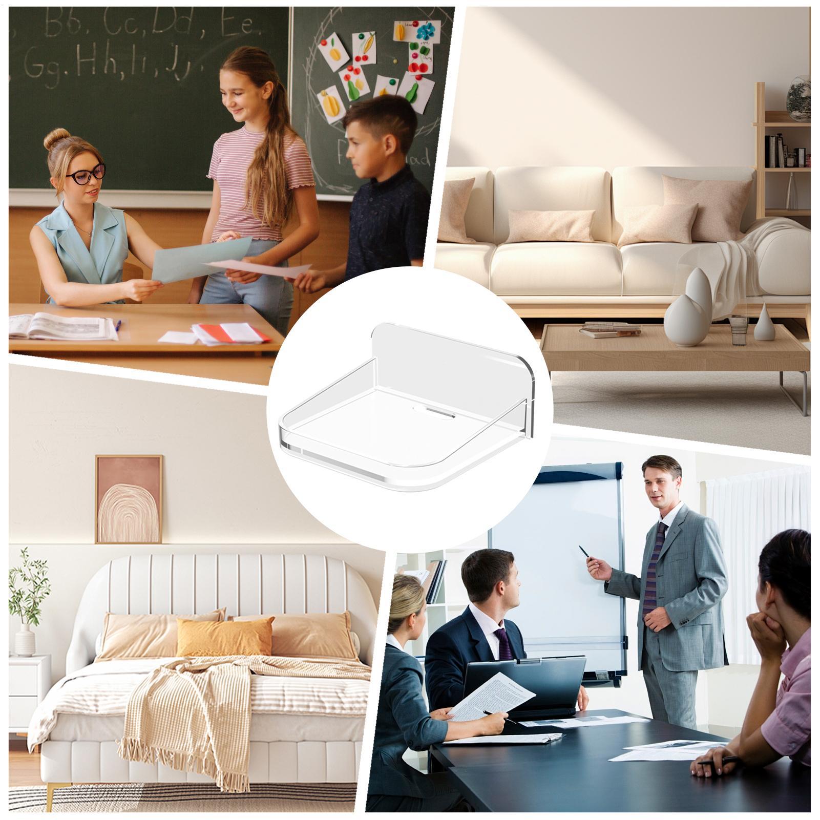 小型壁掛け棚、小型壁棚、防犯カメラブラケットホルダー、窓用フ - Home Security For Apartment Renters のレビューと価格