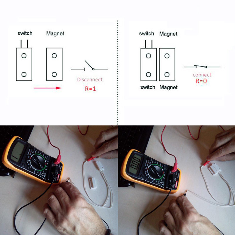 1/2/3/4/5/10/20 個 MC-38 有線ドアウィ - Home Security Equipment のレビューと価格