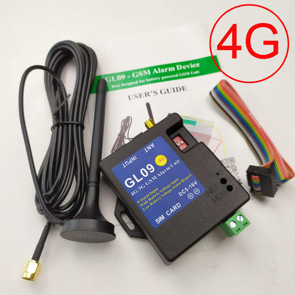 2G 3G 4G GSM 警報システム GL09 8 チャン - Home Security Units のレビューと価格