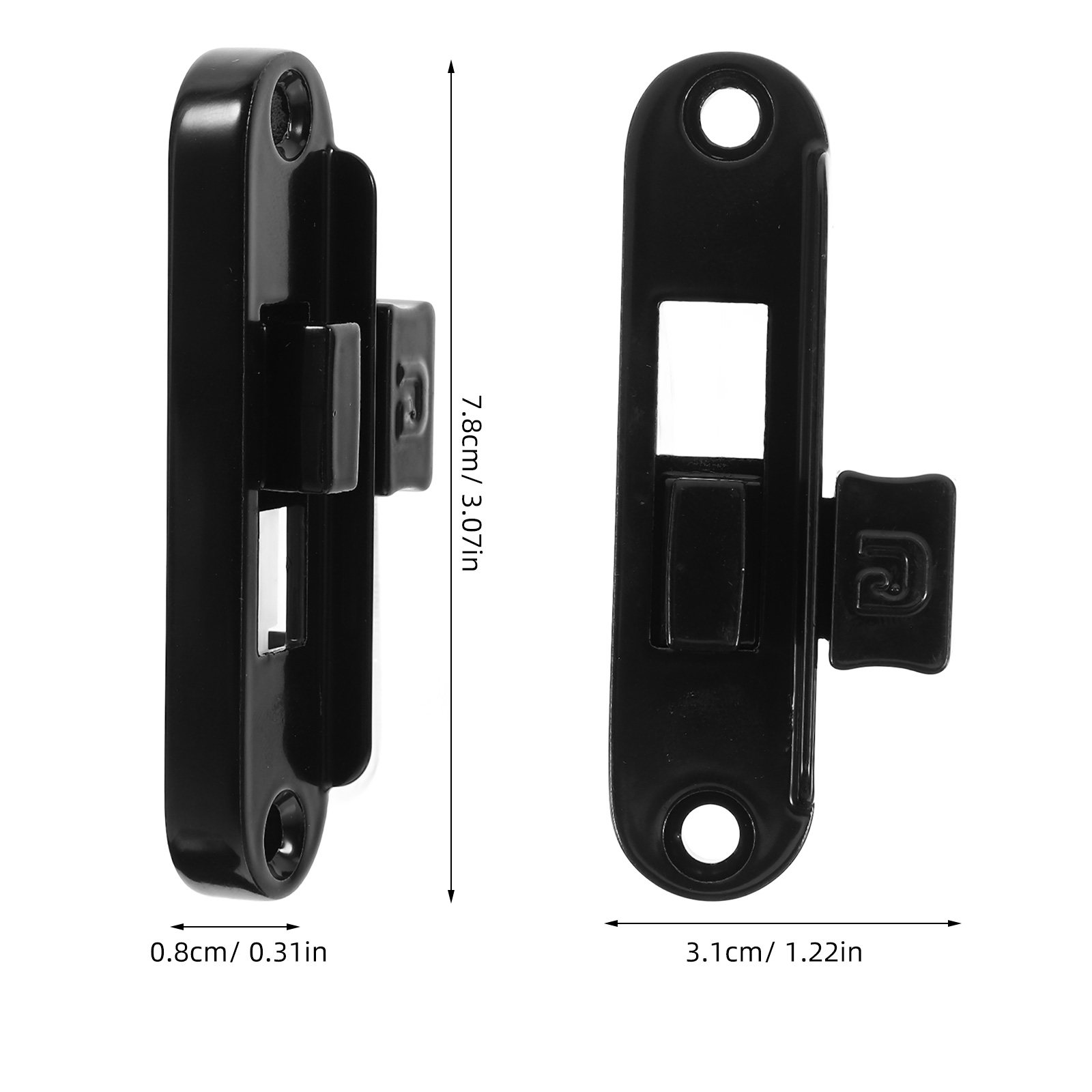 1セット スライド式窓ロック クレセントデザイン 金属製ドア - Home Security Door Lock のレビューと価格