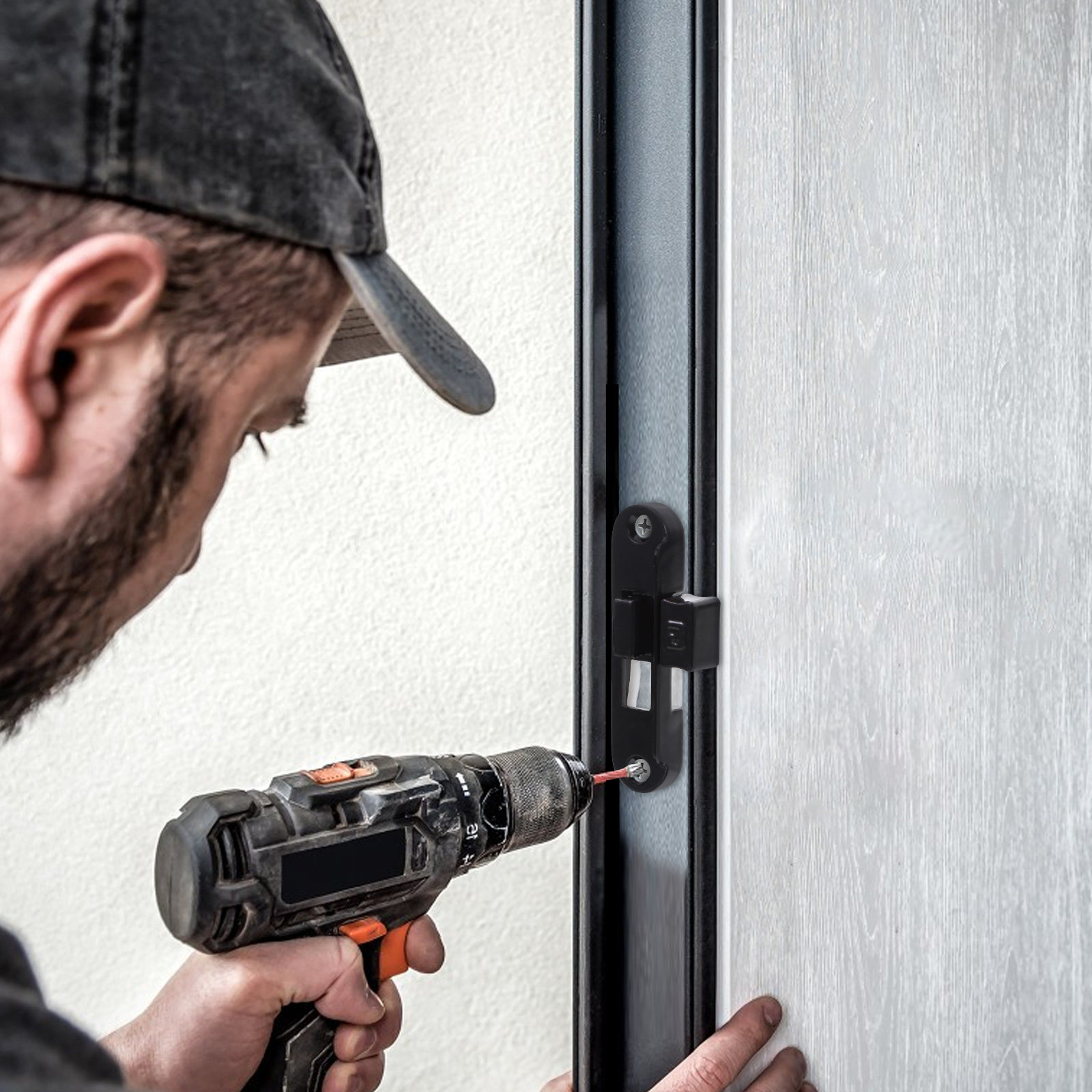 1セット スライド式窓ロック クレセントデザイン 金属製ドア - Home Security Door Lock のレビューと価格