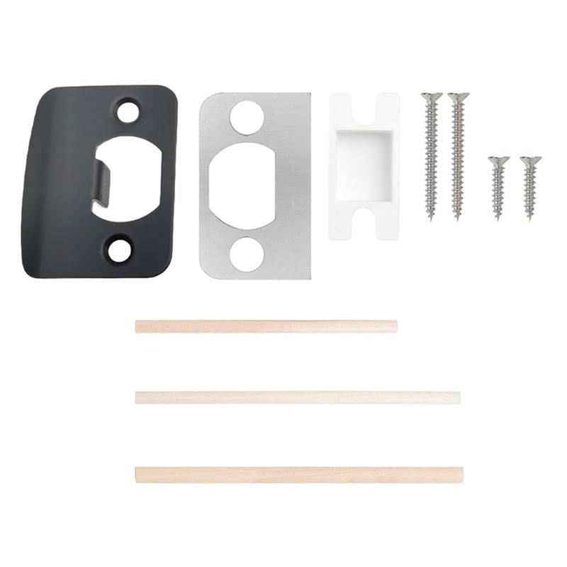 ドアストライクプレートセットエレガントなドアロックラッチ補強 - Home Security Door Lock のレビューと価格