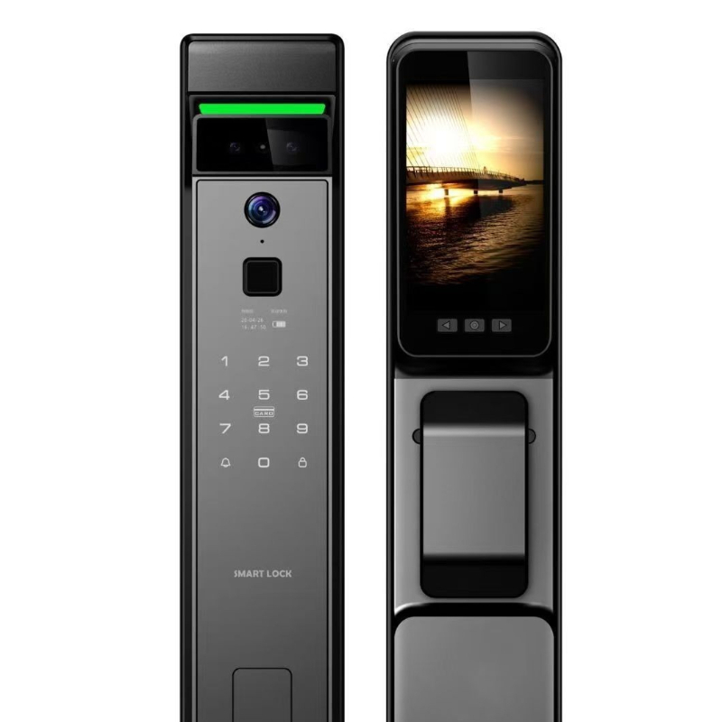 3D顔認証指紋認証玄関ドアパスワードTUYAスマートロック盗 - Home Security Door Lock のレビューと価格