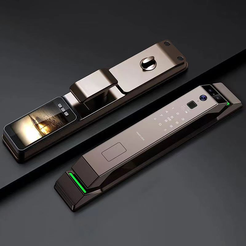 3D顔認証指紋認証玄関ドアパスワードTUYAスマートロック盗 - Home Security Door Lock のレビューと価格