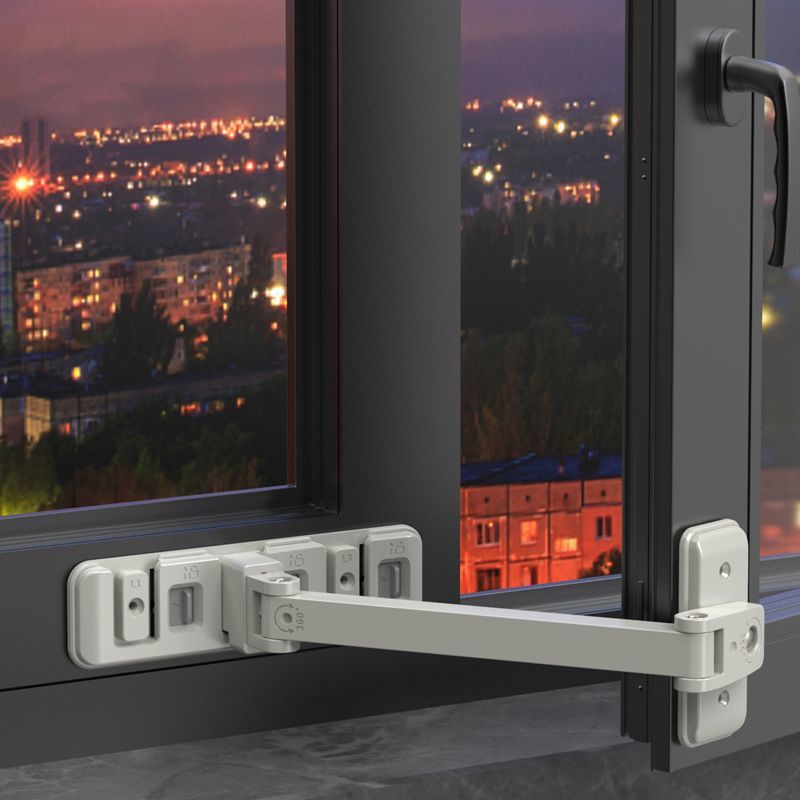 調節可能なホームベビー安全ロックバックル子供窓リミットホルダ - Home Security Door Lock のレビューと価格