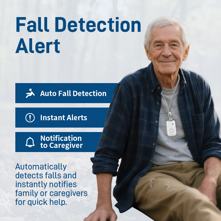 EV12シニア向け屋内外緊急支援アラームGPSペンダント、家 - Home Security For Seniors のレビューと価格