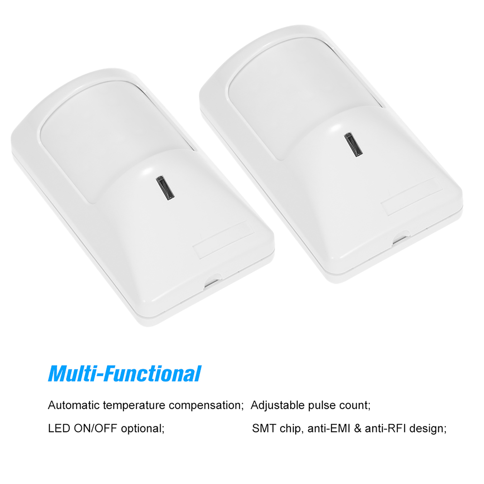 2 個センサー抗ペット PIR モーションセンサー有線警報デ - Home Security Equipment のレビューと価格
