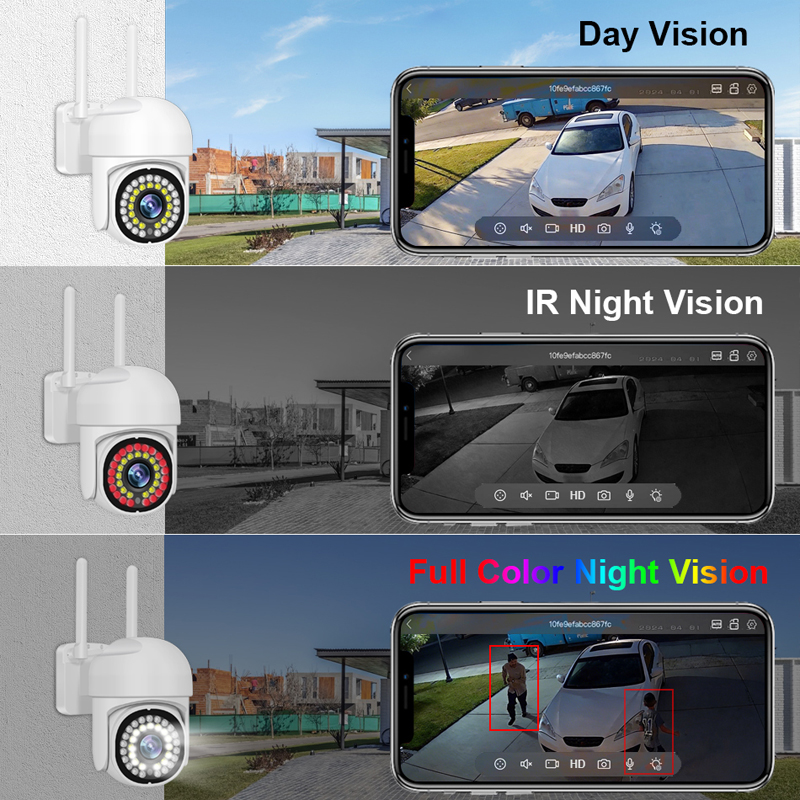 Smar 3MP ワイヤレス CCTV セキュリティカメラシ - Home Security Equipment のレビューと価格